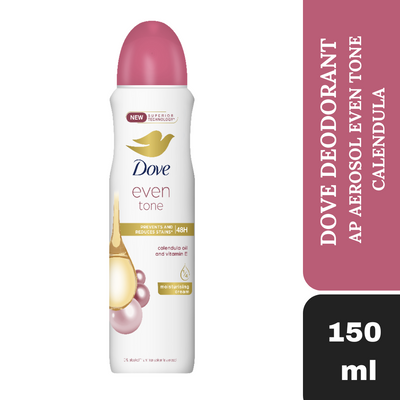 Dove Aerosol Even Tone Calendula Antiperspirant Deodorant 150ml