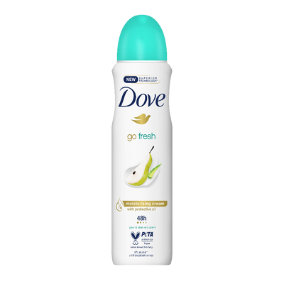 Dove Go Fresh Pear & Aloe Antiperspirant Deodorant 150ml