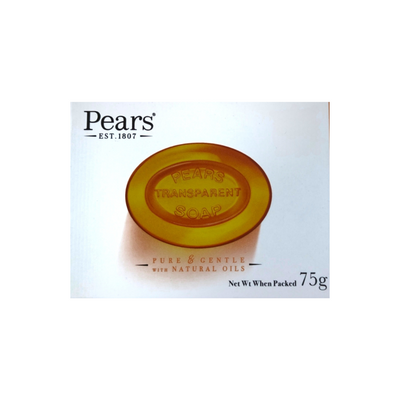 Pears Transparent Soap Pure and Gentle with Plant Oils 75gm