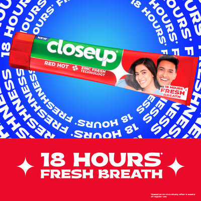 Closeup Toothpaste Red Hot 145g