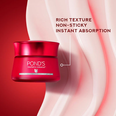 Pond's Youthful Miracle Night Cream 50g