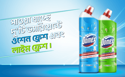 Domex Toilet Cleaning Liquid Ocean Fresh 750ml Get a Container Free