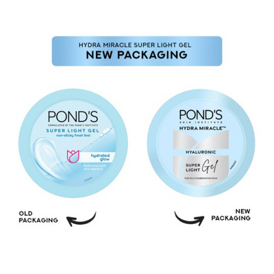 Ponds Hydra Miracle Super Light Gel 49g