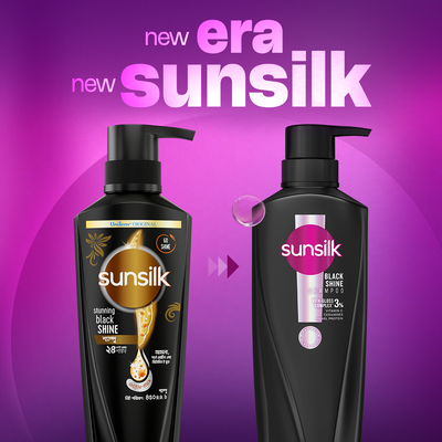 Sunsilk Shampoo Stunning Black Shine 450ml