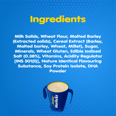 Junior Horlicks Health and Nutrition Drink Stage-2 Jar 500g (Powder Drink)