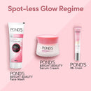 Pond's Bright Beauty Serum Cream 35g With 19gm Facewash Free