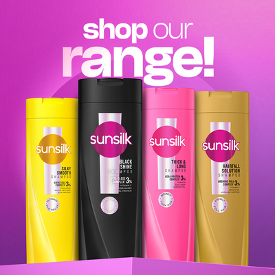 Sunsilk Shampoo Stunning Black Shine 450ml