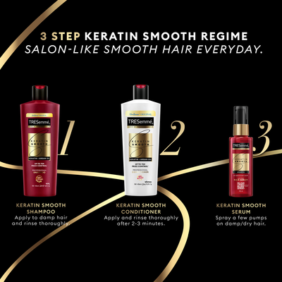Tresemme Shampoo Keratin Smooth 185ml