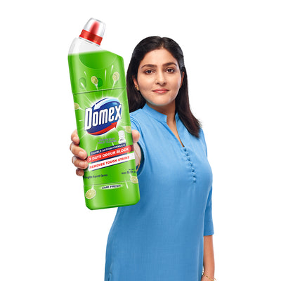 Domex Toilet Cleaning Liquid Lime Fresh 750ml Get a Container Free