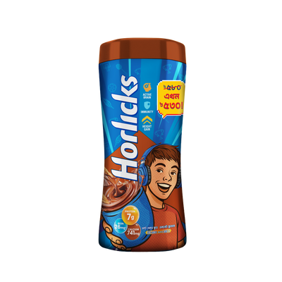 Horlicks Chocolate Flavour Jar 500g (Powder Drink)