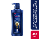 Clear Men Shampoo Cool Sport Menthol Anti Dandruff 450ml (FIFA)