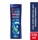 Clear Men Shampoo Cool Sport Menthol Anti Dandruff 330ml