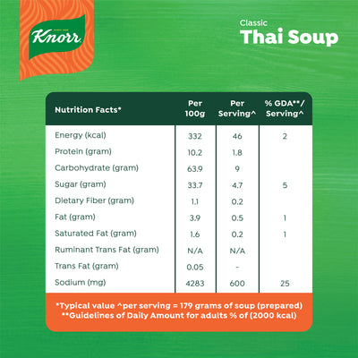 Knorr Soup Thai 28g