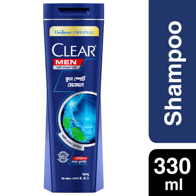 Clear Men Shampoo Cool Sport Menthol Anti Dandruff 330ml