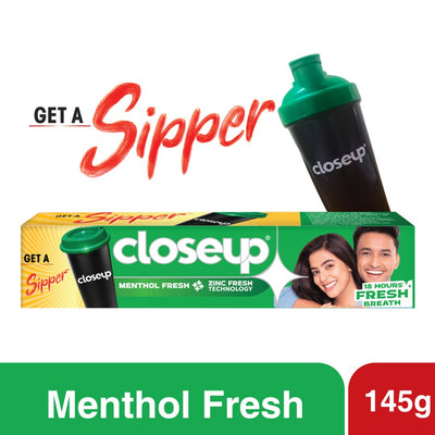 Closeup Toothpaste Menthol Fresh 145g Get A Sipper Free