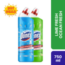 Domex Toilet Cleaning Liquid Lime & Ocean Fresh 750ml Combo Pack