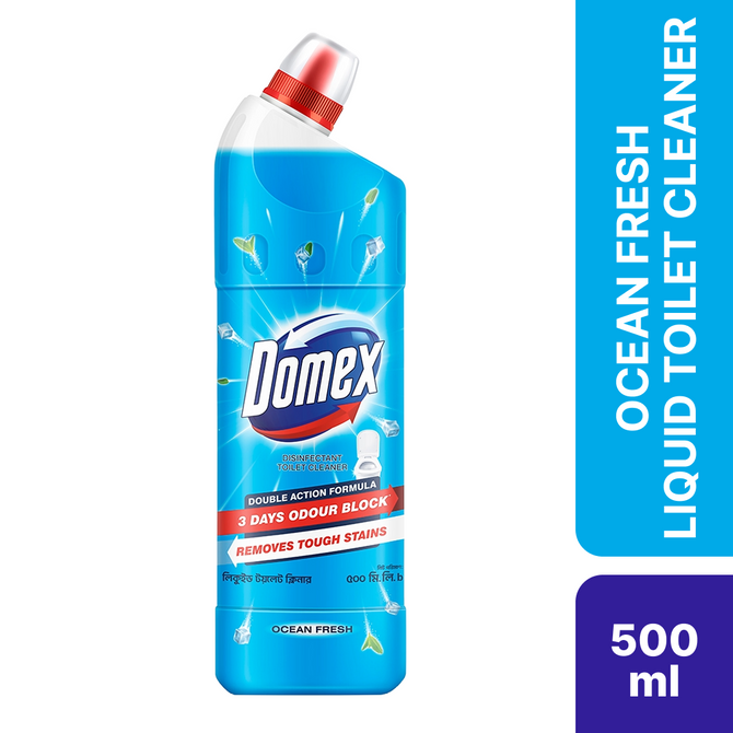 Domex Toilet Cleaning Liquid Ocean Fresh 500ml