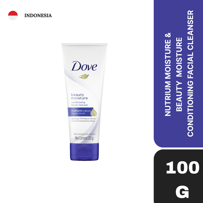 Dove Beauty Moisture Conditioning Facial Cleanser(Imported )(UI) 100g