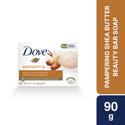 Dove Beauty Bar Soap Pampering Shea Butter (Imported )(UI) 90g