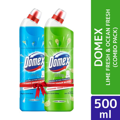 Domex Toilet Cleaning Liquid 500ml Combo Pack 50% OFF