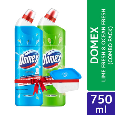 Domex Toilet Cleaning Liquid 750ml Combo Pack 50% OFF