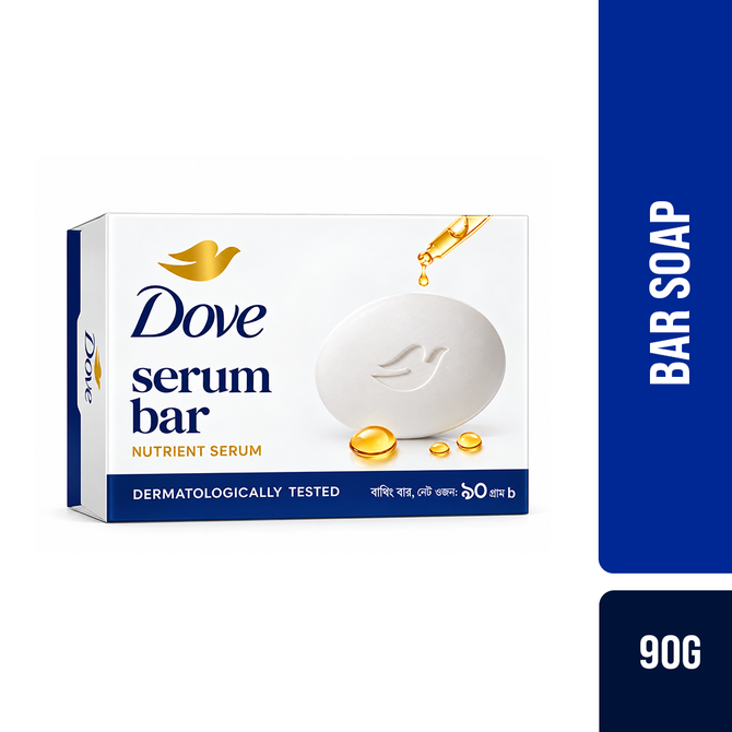 Dove Nutrient Serum Bar Soap 90g