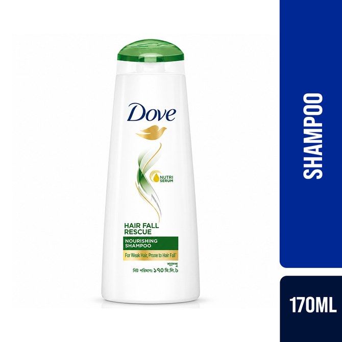 Dove Shampoo Hairfall Rescue 170ml