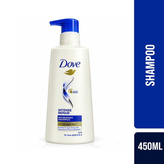 Dove Shampoo Intense Repair 450ml