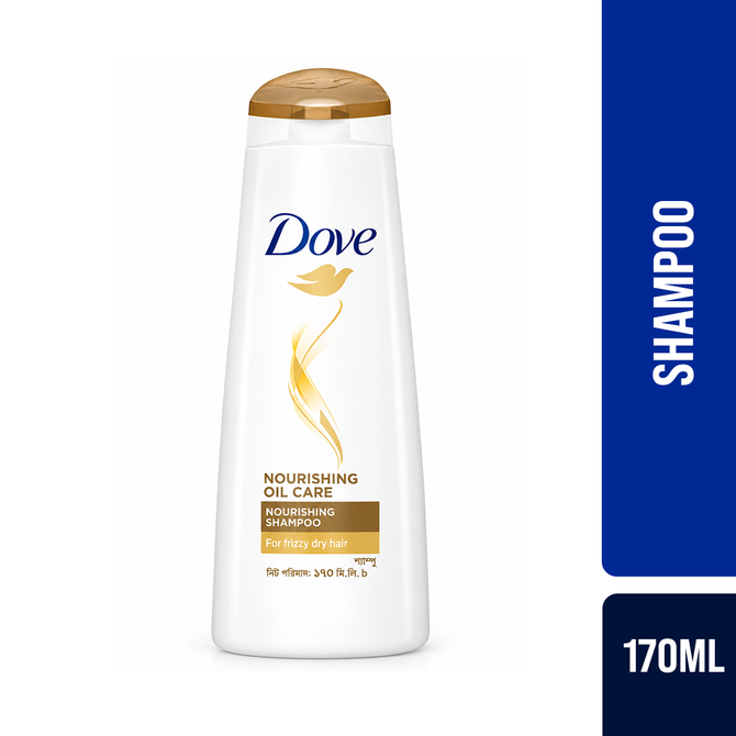 Dove Shampoo Nourishing Oil Care 170ml