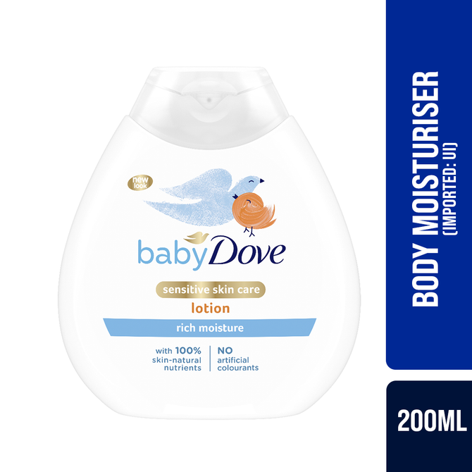 Dove Baby Lotion Rich Moisture (Imported )(UI)200ml