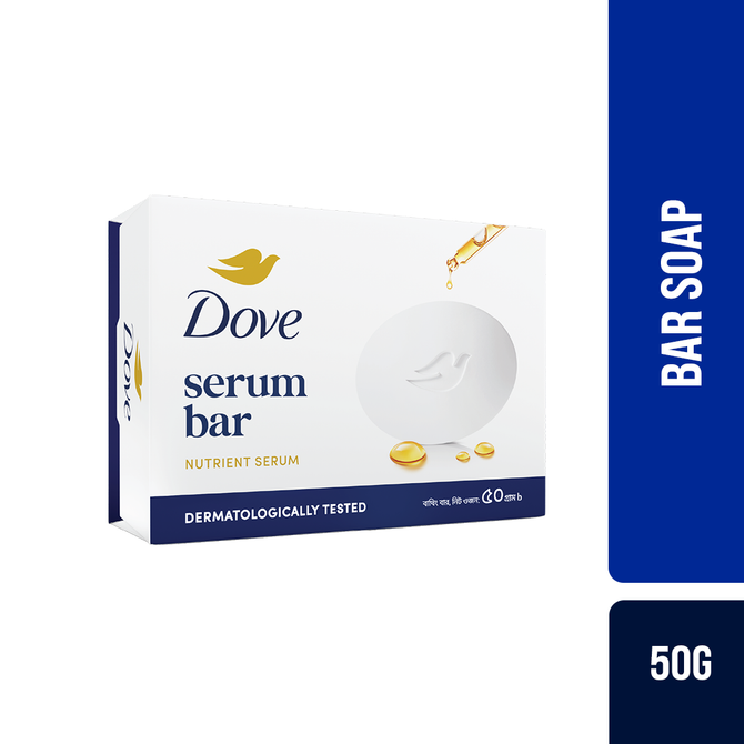 Dove Nutrient Serum Bar Soap 50g