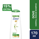 Dove Shampoo Hairfall Rescue 170ml 15% Extra