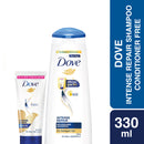 Dove Shampoo Intense Repair 330ml Conditioner Free