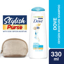 Dove Shampoo Oxygen Moisture 330ml Stylish Purse Free