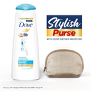 Dove Shampoo Oxygen Moisture 330ml Stylish Purse Free