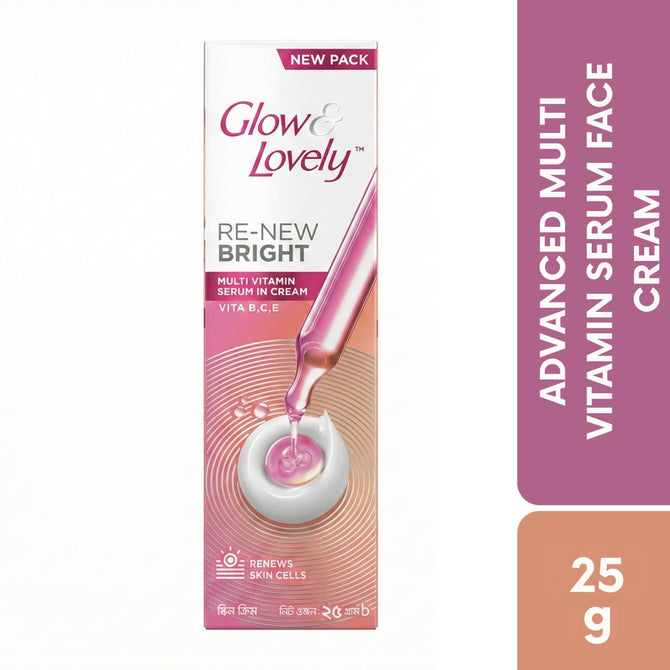 Glow & Lovely Re-New Bright Multivitamin Serum In Cream 25g