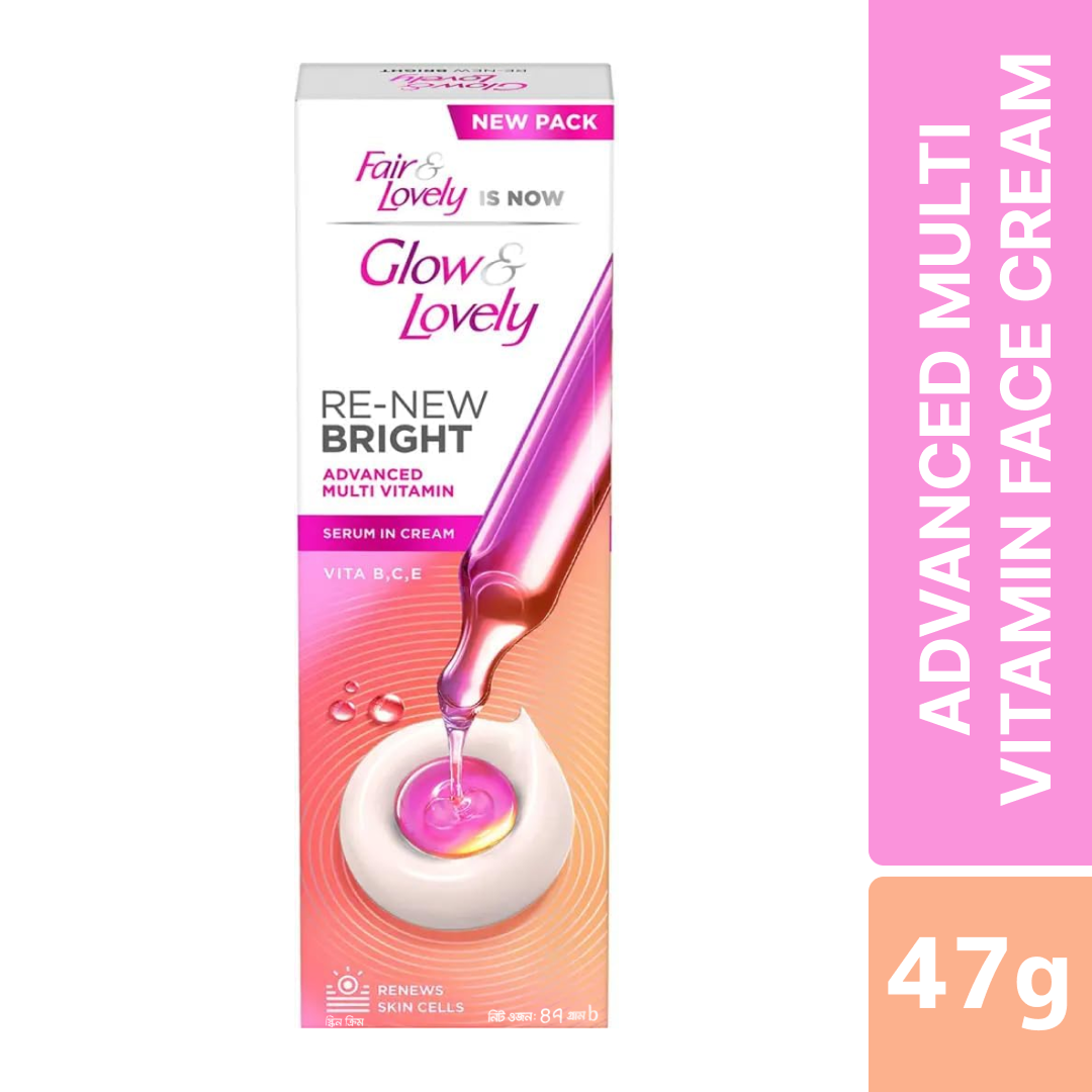 Glow & Lovely Re-New Bright Multivitamin Serum In Cream 47g
