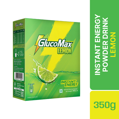 GlucoMax Lemon 350g BIB (Powder Drink)