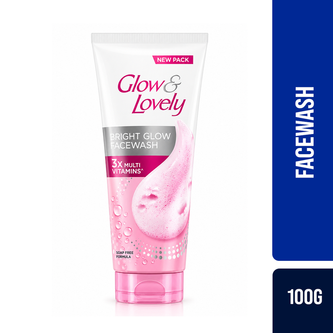 Glow & Lovely Bright Glow Facewash 100g