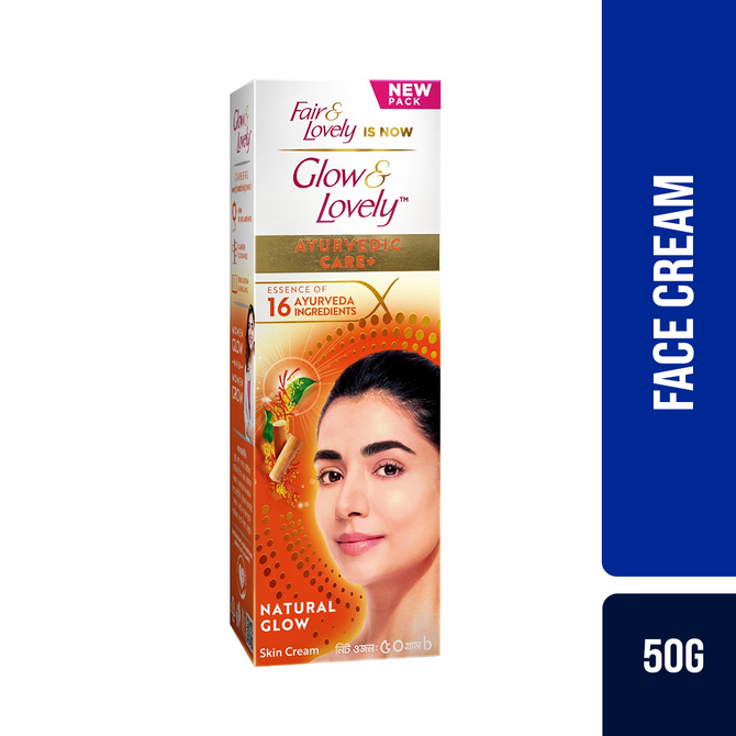 Glow & Lovely Face Cream Ayurvedic Care 50g