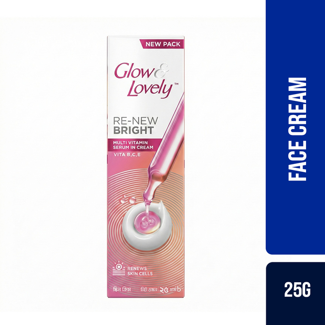 Glow & Lovely Re-New Bright Multivitamin Serum In Cream 25g