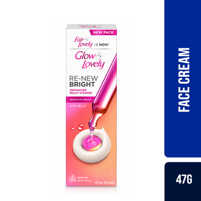 Glow & Lovely Re-New Bright Multivitamin Serum In Cream 47g