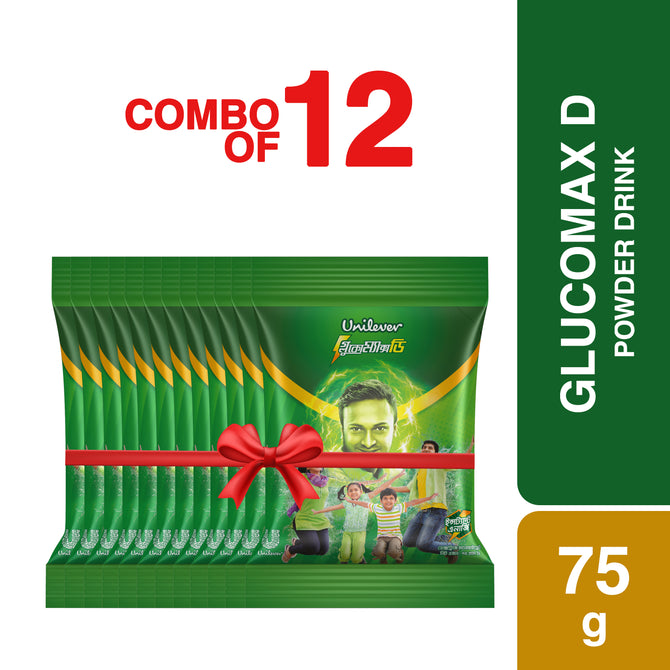 GlucoMax D 75g (Powder Drink) Combo Pack 12 Pcs