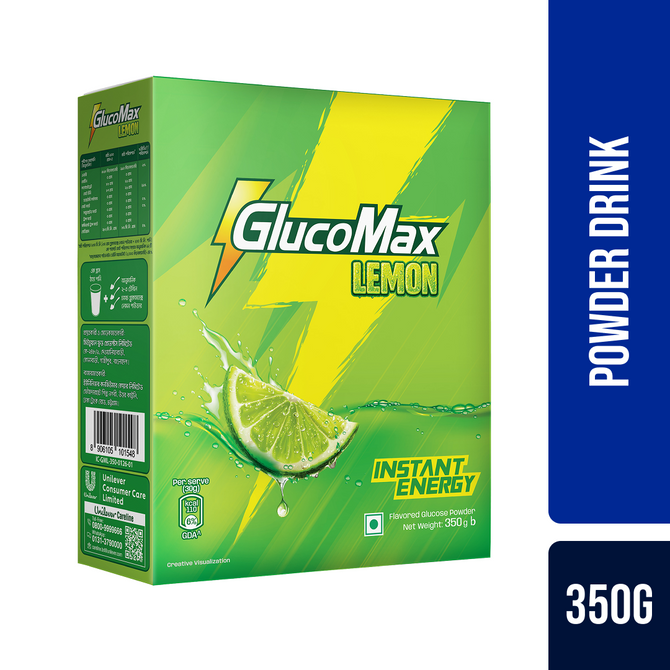 GlucoMax Lemon 350g BIB (Powder Drink)