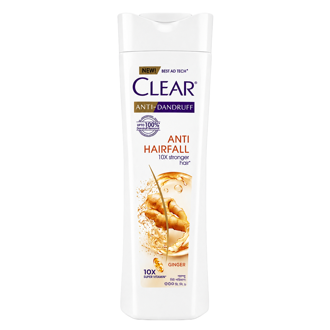 Clear Shampoo Anti Hairfall Anti Dandruff 330ml