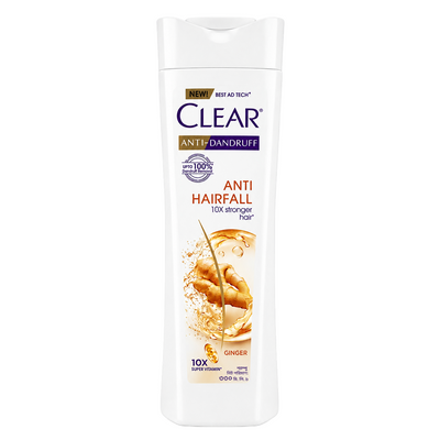 Clear Shampoo Anti Hairfall Anti Dandruff 330ml