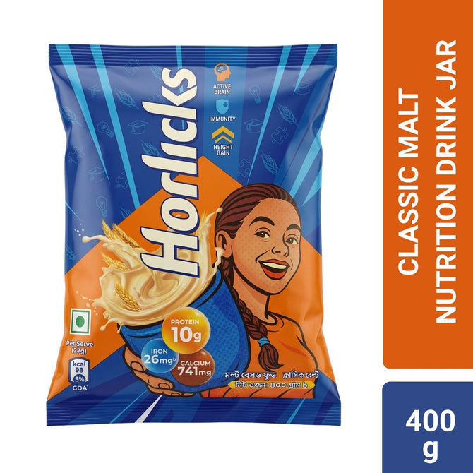 Standard Horlicks Health and Nutrition Drink Super Value Pack 400g
