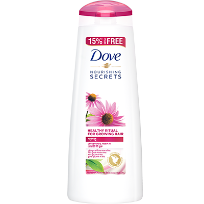 Dove Shampoo Healthy Grow 330ml 15% Extra