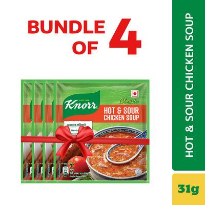 Knorr Hot & Sour Soup 31g (Bundle of 4)