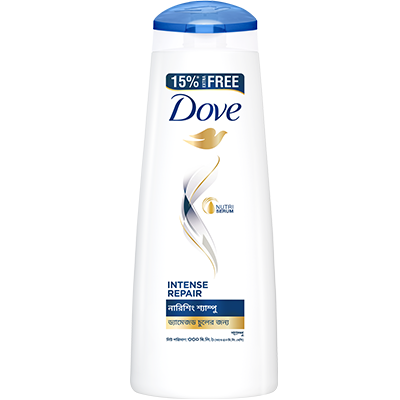 Dove Shampoo Intense Repair 330ml 15% Extra